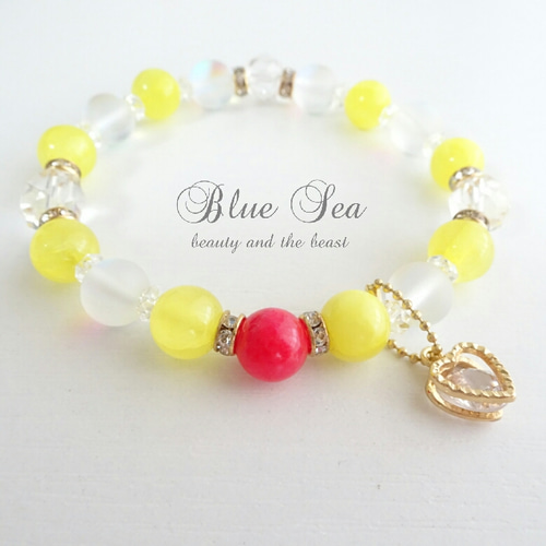 美女と野獣♡﻿ベルのイメージブレスレット/ディズニー/プリンセス