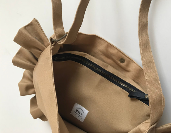 【受注受付終了】 夏の福袋frill shoulder bag &インナーポーチセット 5枚目の画像
