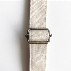 【受注生産】 frill shoulder bag （ivory） 8枚目の画像