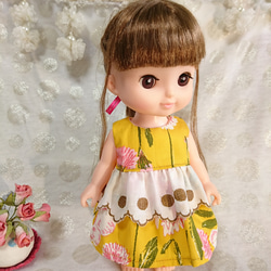 レミン&ソランちゃんサイズのお人形用ワンピース！ 1枚目の画像