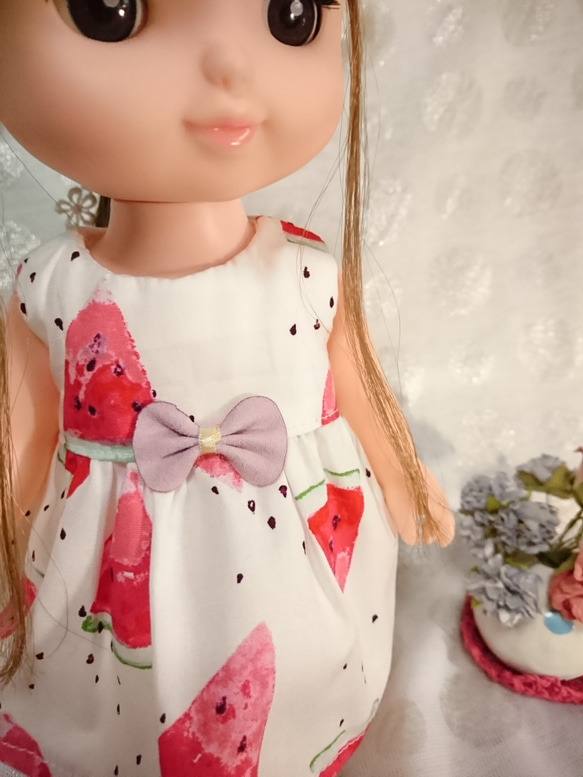 レミン&ソランちゃんサイズのお人形用ワンピース！ 2枚目の画像