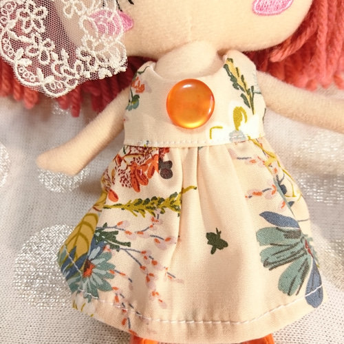 処分価格】イルメールハッピードールワンピース＆帽子アイボリーNo.1