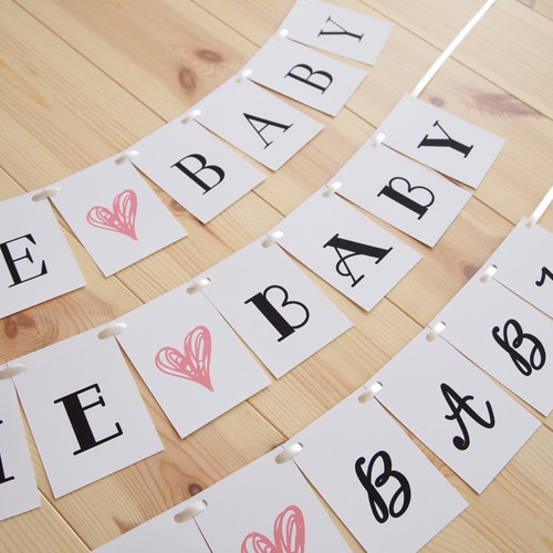 ♡15超!!【送料無料】選べるフォント☆WELCOME♡BABYガーランド