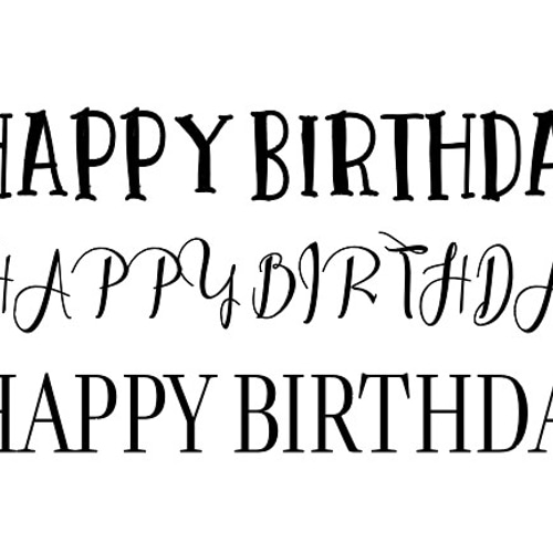 選べるフォント&リボン☆HAPPY BIRTHDAYガーランド＊お誕生日会の