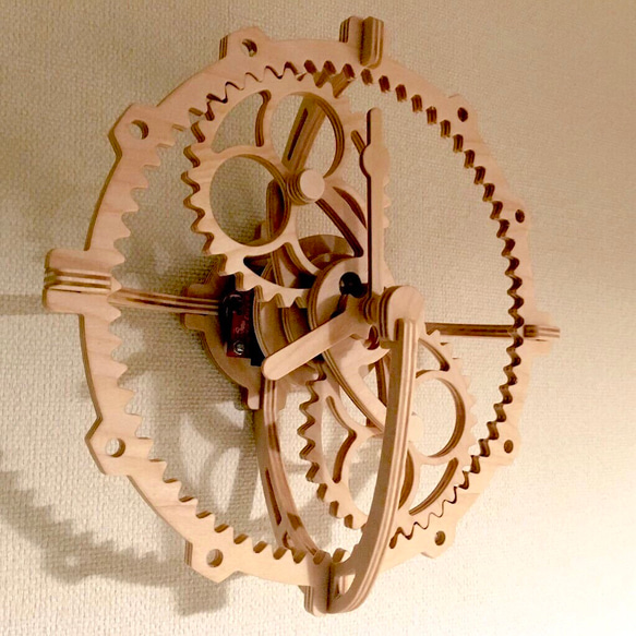 Planet Gear Clock （遊星歯車時計キット） 1枚目の画像