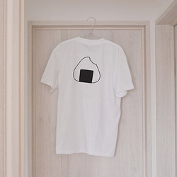 おにぎりTシャツ　NO ONIGIRI NO LIFEver. 3枚目の画像