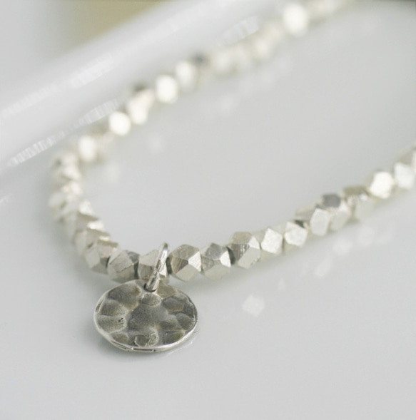 B10001 Silver Rhombus Bracelet I 2枚目の画像