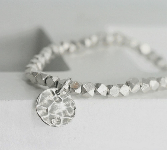 B10001 Silver Rhombus Bracelet I 3枚目の画像