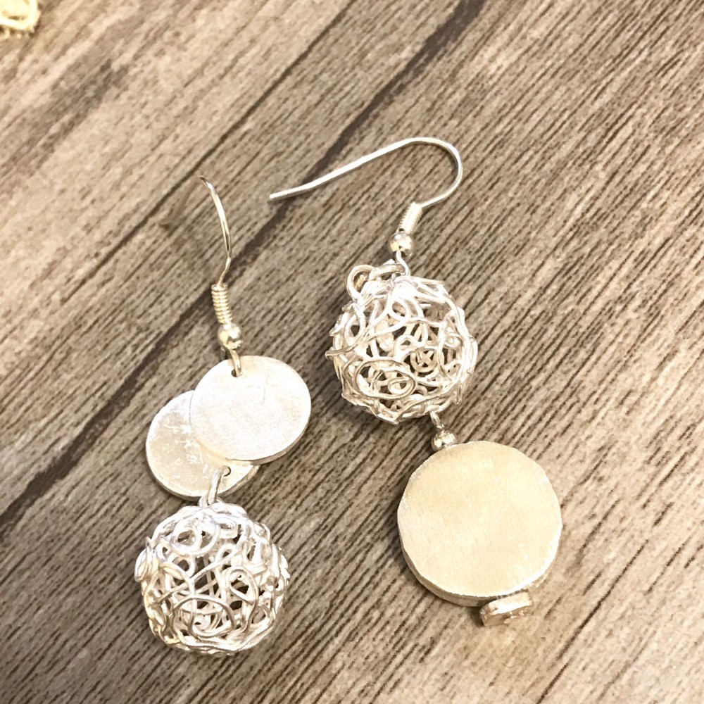 E11005 The Ignorant Fairy Silver Earrings