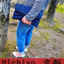 在庫一掃セール☆50％OFF☆MJP☆和柄クラッチバック/着物生地 1枚目の画像