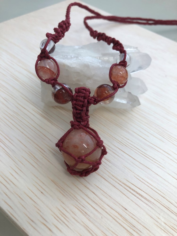 ヒマラヤ レッド ゴールド アゼツライト 証明書付き-『ハルうー特価