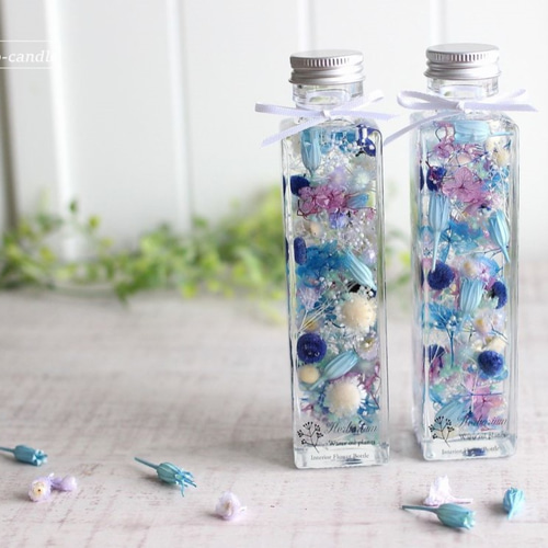 ハーバリウム ボタニカル 【グリーン&カラフル】オーダーページ （ハー  