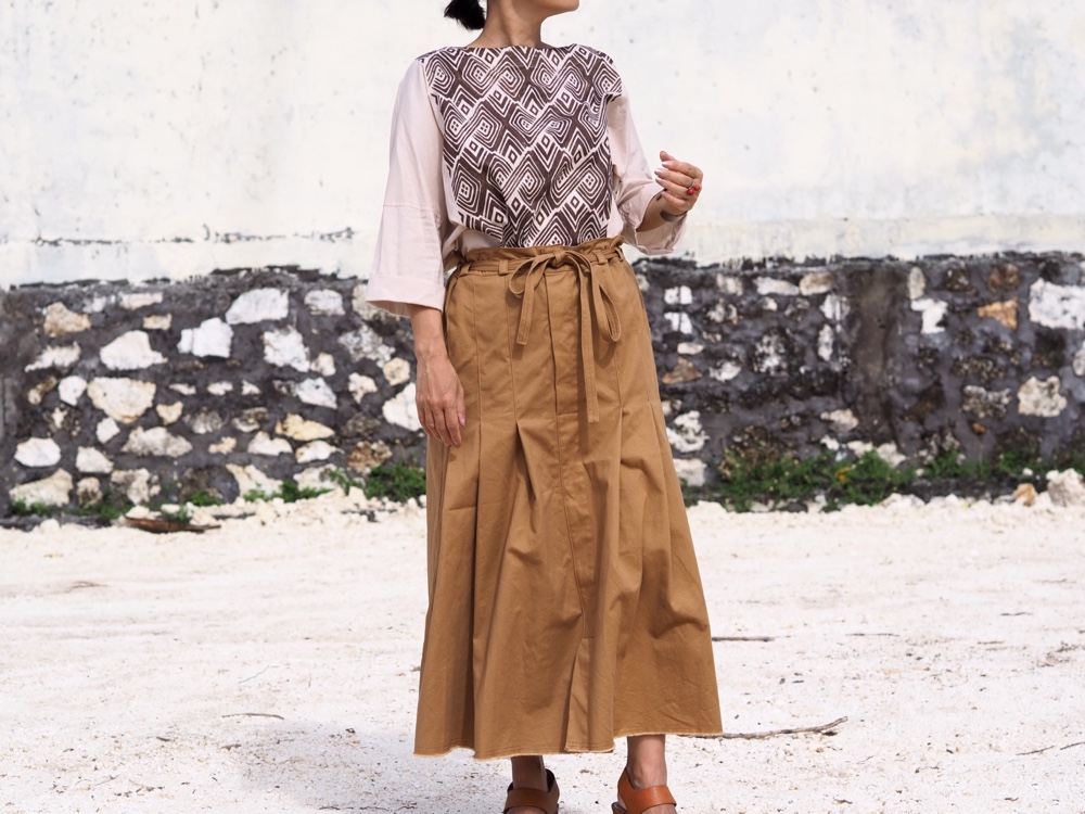 フロントタック×バックギャザー/ロングスカート【2】