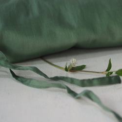 【陸續發售】鼠尾草綠/可拉緊調整的寬褲 第10張的照片