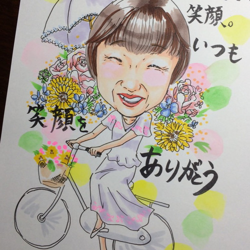 みるきー 似顔絵ギフト制作