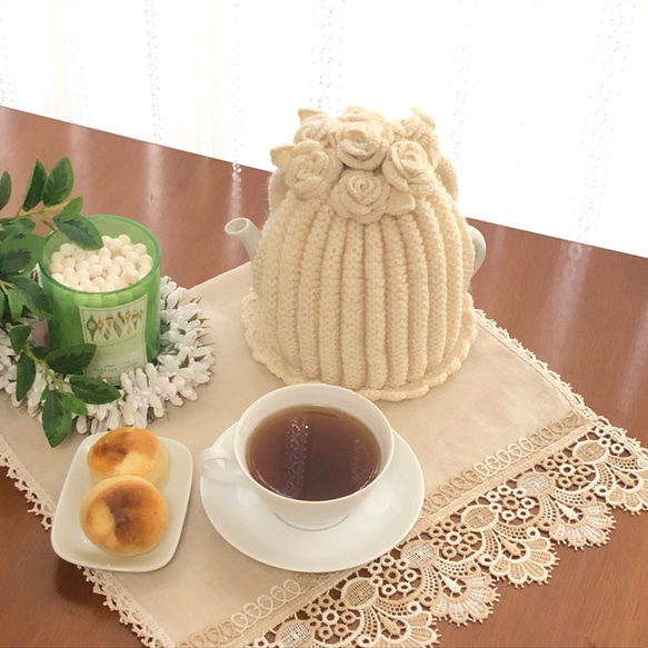 オーダー用ページ】鍋つかみ ティーポットカバー ティーポットカバー＋