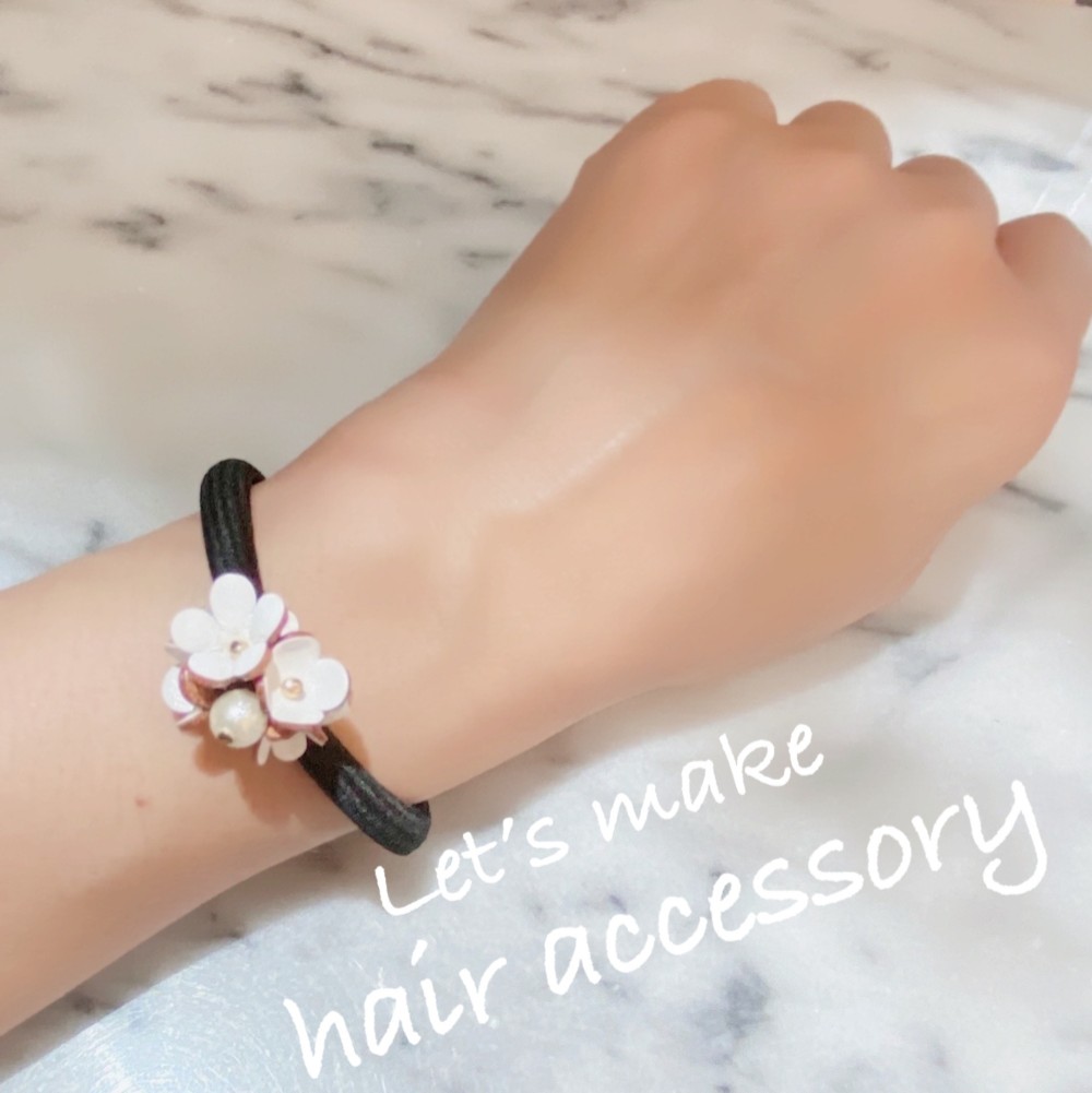 ワックスコード付きヘアゴム その他素材 Bougainvillea 通販