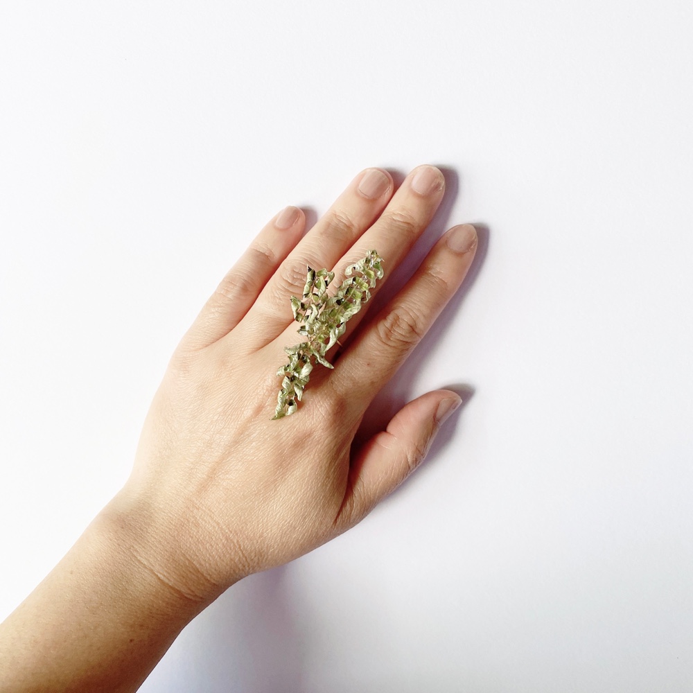 ハリツクハのリング Little Leaves Ring