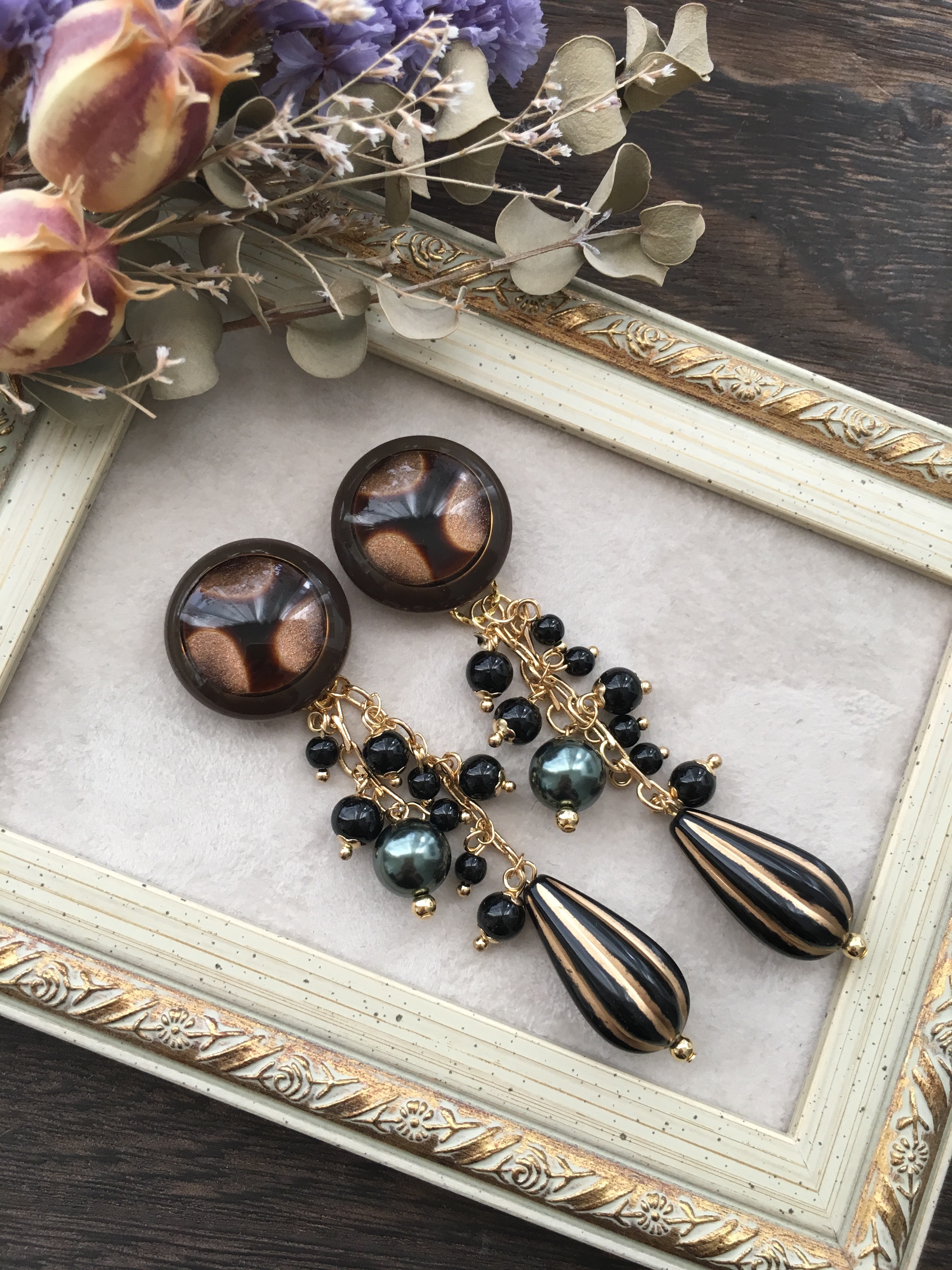 オーダーボタン ピアス/イヤリング