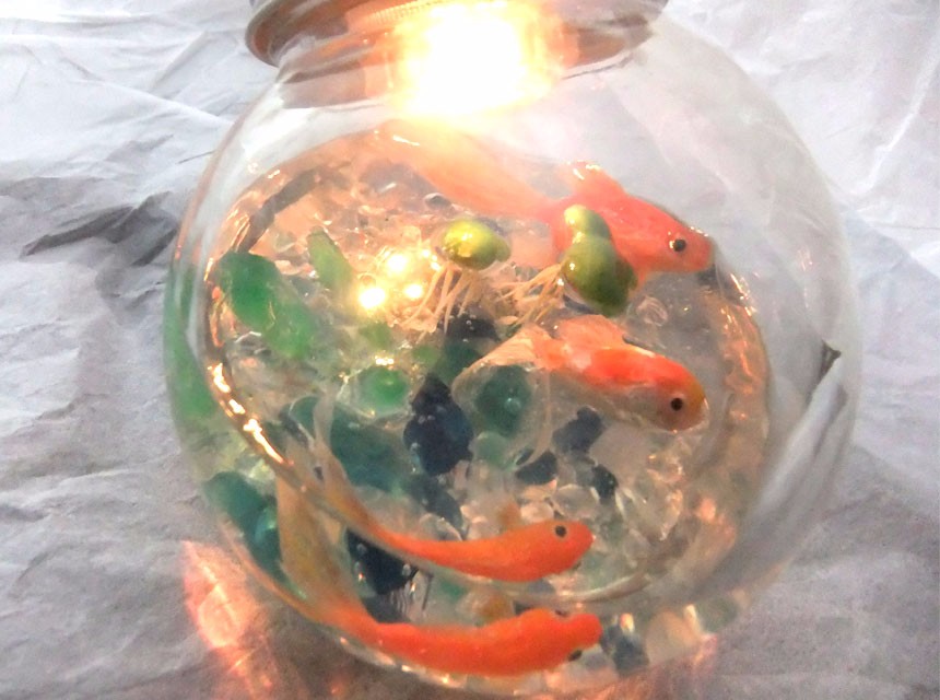 2.5Dの立体的な金魚オブジェ 楽天市場】アクアリウム 水槽 オブジェ