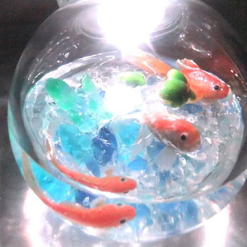 ムラーノガラス 金魚オブジェ4種 （Cenedese Murano Glass Fish