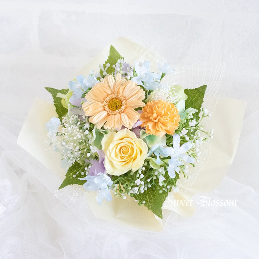 【オーダーメイド】プリザーブドフラワーのミニ花束（ブーケトス用にも）※お色変更可