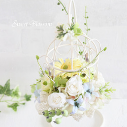 オーダーメイド】プリザーブドフラワーのナチュラルブーケ＆ブートニア