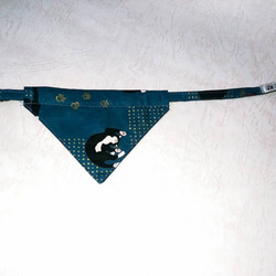 小號 - 手工製作的寵物三角巾，狗圍巾，貓領巾，寵物飾品 第1張的照片