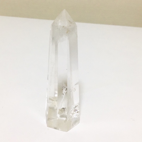水晶 ポイント ① 天然石 置物 オブジェ インテリア 2枚目の画像