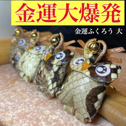 オルゴナイト ふくろう ベビーふくろうちゃん キーホルダー白蛇抜け殻 最強幸運 Happy 名入れ 選べる 誕生石 カラー ふくろう フクロウ