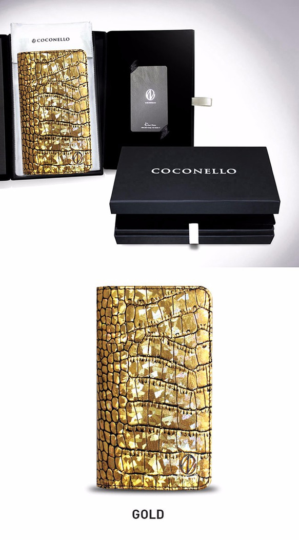 【6インチまで】Coconello Premium 手帳型スマホケース・マルチケース 6枚目の画像