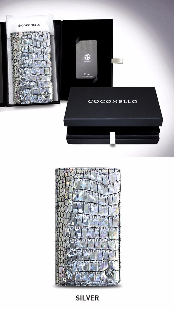 【6インチまで】Coconello Premium 手帳型スマホケース・マルチケース 6枚目の画像