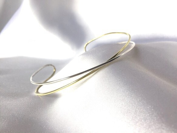 クロスバングル/二の腕用 sv950:Brass製 バングル・リストバンド