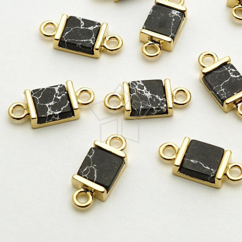 ハンドメイドコネクター　10個  ハウライト ハンドメイドコネクター10個 ハウライト