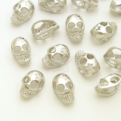 メタリック骸骨 メタリックガイコツ フィギュア 約28cm×11 5cm×4cm 骸骨