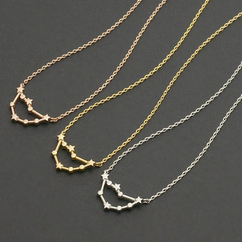 1個入り】星座ネックレス、山羊座・やぎ座、星、プレゼント、誕生日