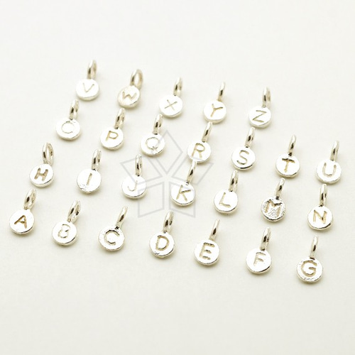 ☆オーダーページ☆イニシャルチャーム 2個入り]SV925シルバー！ミニ イニシャルチャーム、大文字