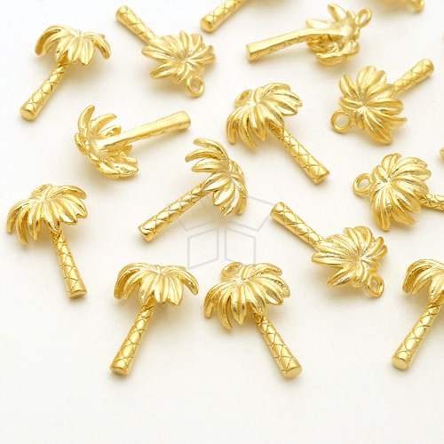 2個入り】ヤシの木チャーム、トロピカル、ココナッツ、ツリー、海、夏