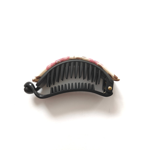 新柄♡大人のリバティリボン バンスクリップ&アーチバナナクリップ  