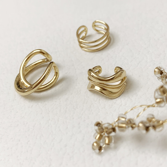 【JORIE】WAVY  Ear cuff 3枚目の画像