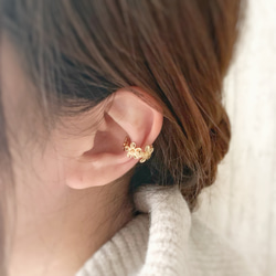 【JORIE】FLOWER BOUQUET  Ear cuff 1枚目の画像