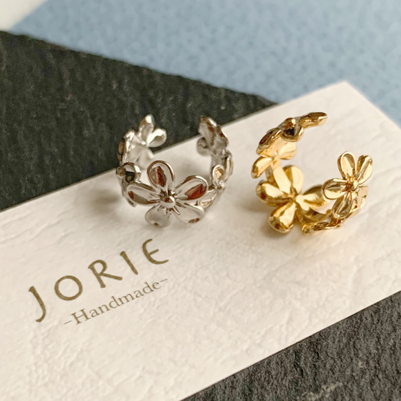 【JORIE】FLOWER BOUQUET  Ear cuff 3枚目の画像