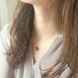 【JORIE】結婚へ導く。BLOODSHOT IOLITE  necklace 9枚目の画像