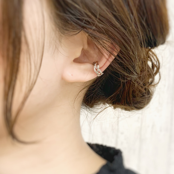 【JORIE】ALAN KNIT Ear cuff 1枚目の画像