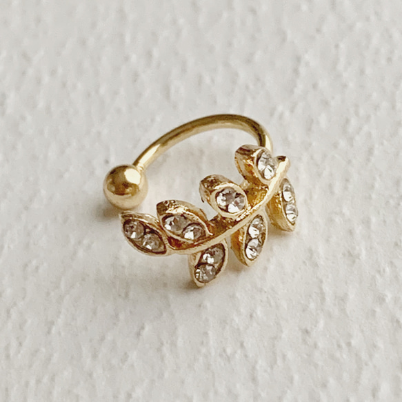 【JORIE】SHINE LEAF Ear cuff 2枚目の画像