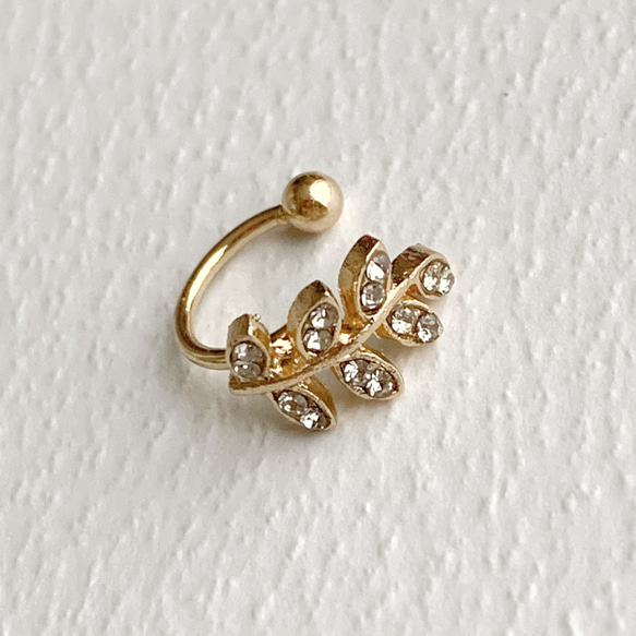 【JORIE】SHINE LEAF Ear cuff 4枚目の画像