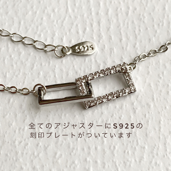 【JORIE】TWIN CIRCLE silver925 necklace 3枚目の画像