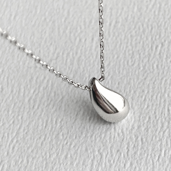 【JORIE】TEAR silver925 necklace 5枚目の画像