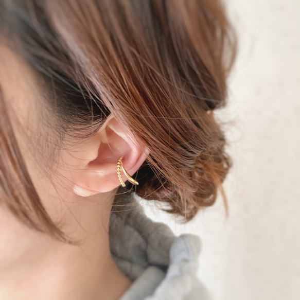 【JORIE】VEIL Ear cuff（2way） 1枚目の画像