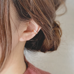 【JORIE】ZEPHYR Ear cuff 1枚目の画像